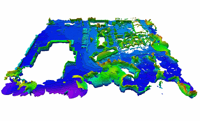 Autonomous 3D Exploration in Large-Scale Environments with Dynamic
  Obstacles