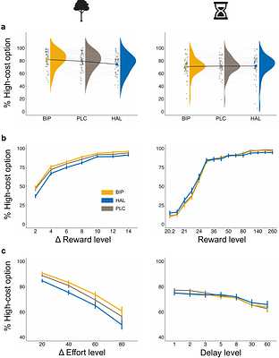 Dopaminergic and Cholinergic Modulation of Human Cost-Benefit Decision Making