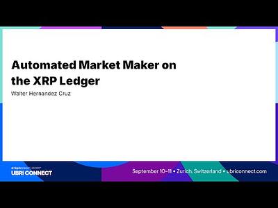 Automated Market Maker on the XRP Ledger