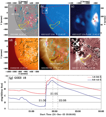 Responses of a Coronal Hole to a Fast Flare-Driven Coronal Wave