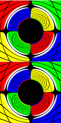 The two shadows of a single black hole: Vacuum birefringence phenomena within Einstein-Nonlinear-Electrodynamics