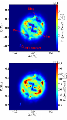 Simulating the jittering-jets explosion mechanism: Supernova remnant G11.2-0.3