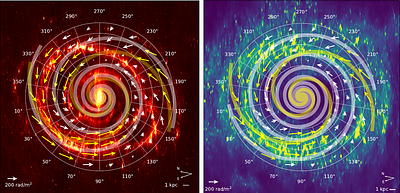 The fine structure of the mean magnetic field in M31