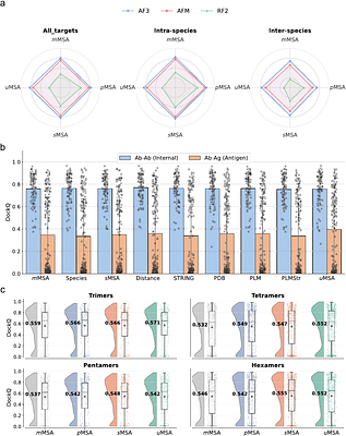 Benchmarking MSA pairing for protein-protein complex structure prediction reveals a depth-over-pairing principle
