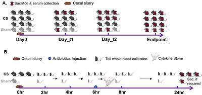 High-temporal-resolution point-of-care multiplex biomarker monitoring in small animals using microfluidic digital ELISA