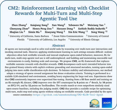 CM2: Reinforcement Learning with Checklist Rewards for Multi-Turn and Multi-Step Agentic Tool Use
