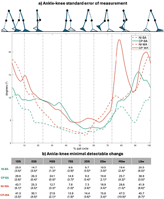 Within- and Between-Assessor Reliability of Lower-Limb Inter-Joint Coordination During Gait in Individuals With and Without Cerebral Palsy